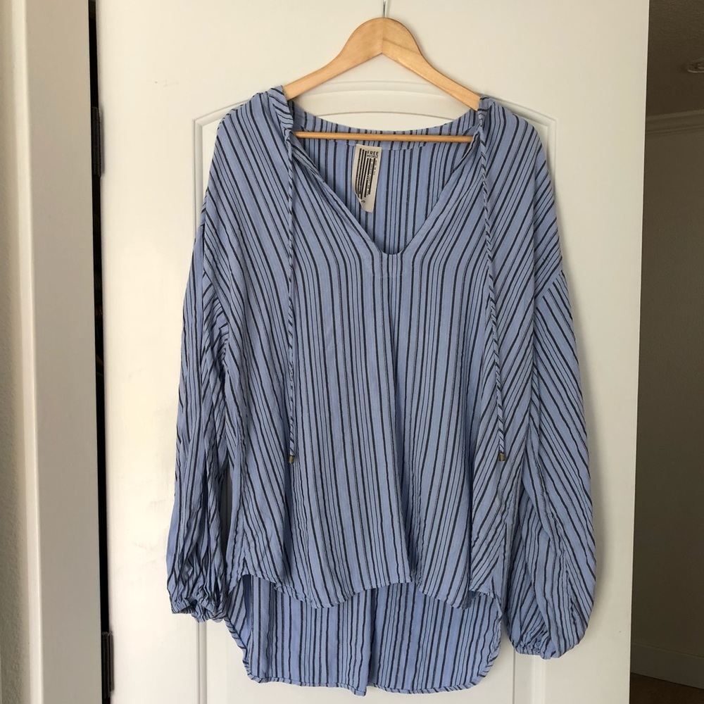 Free People balloon sleeve tunic